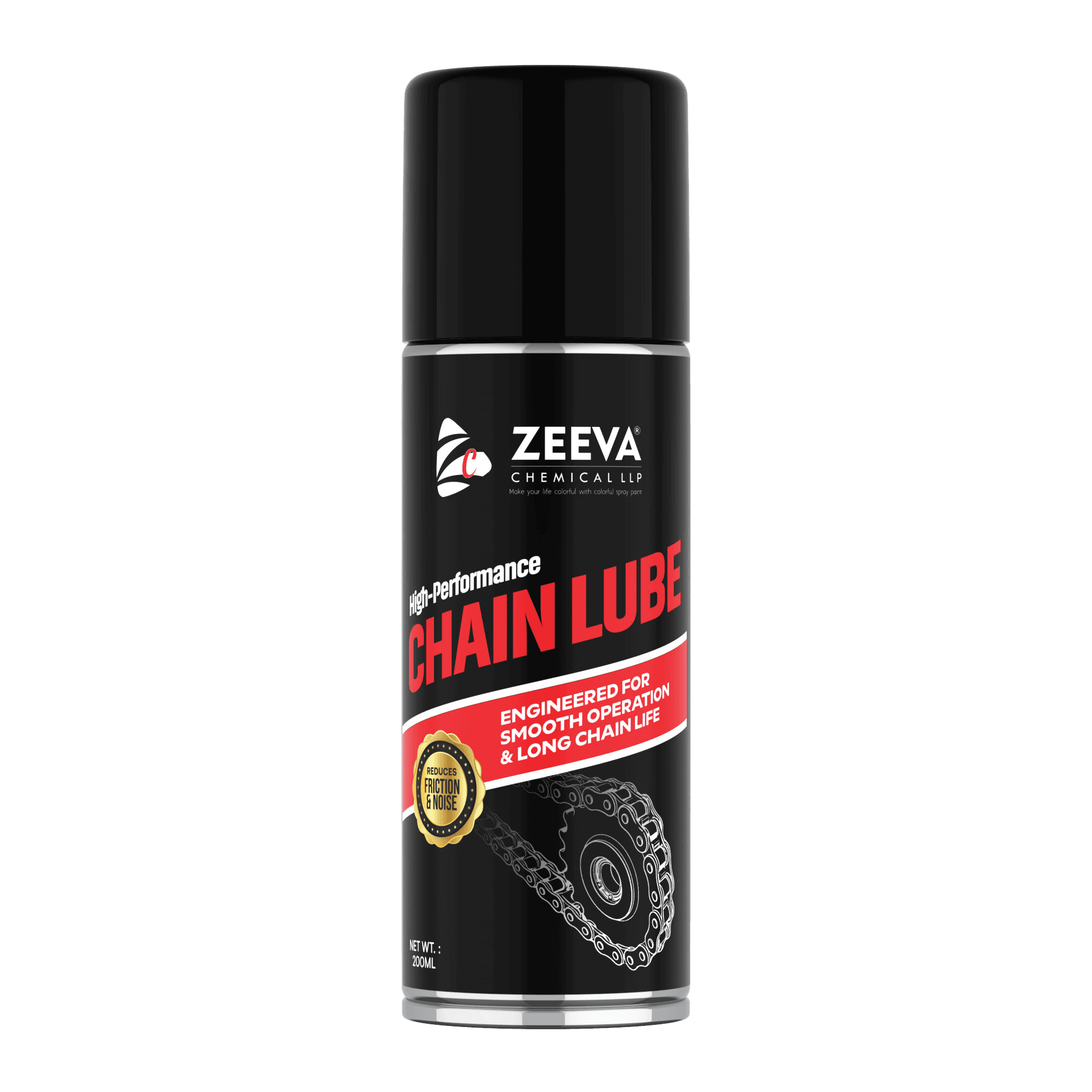 Zeeva High-Performance Chain Lube spray can